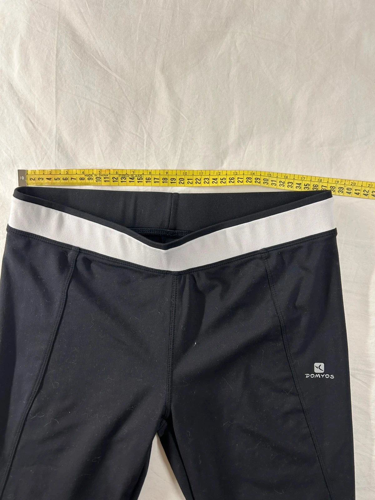 Zwarte en witte legging domyos maat L – photo 6